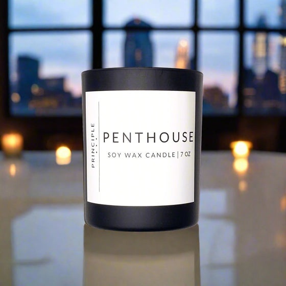 Penthouse Soy Wax Candle - P R I N C I P L E